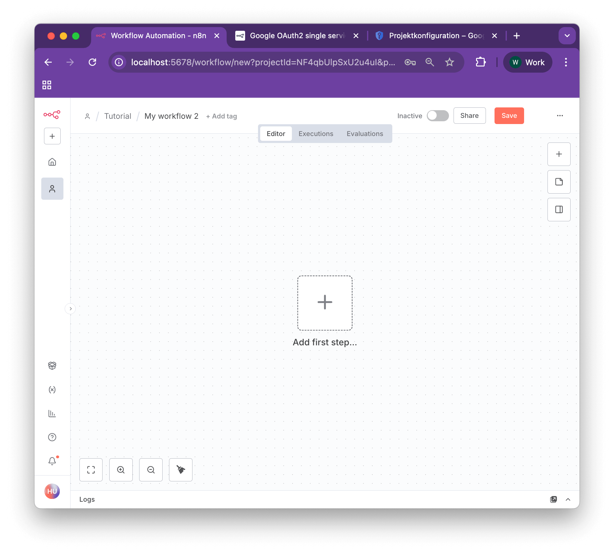 n8n-workflow-ai-agent-e-mail-sortieren-canvas