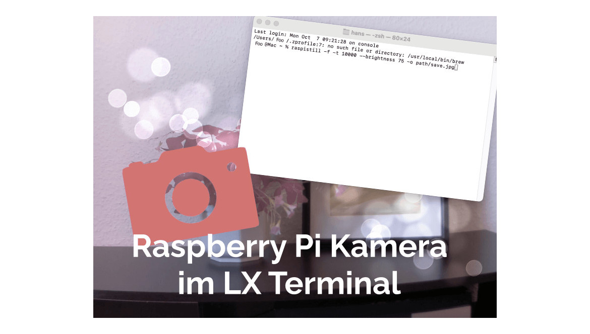 Raspberry Pi Kamera steuern | Electreeks® Raspberry Pi Kamera steuern | Electreeks®